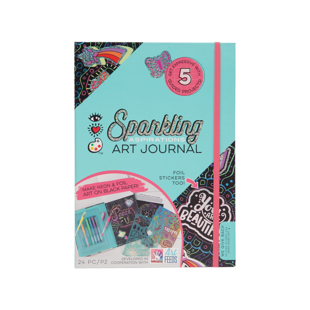 Art Feeds Sparkling Journal cover