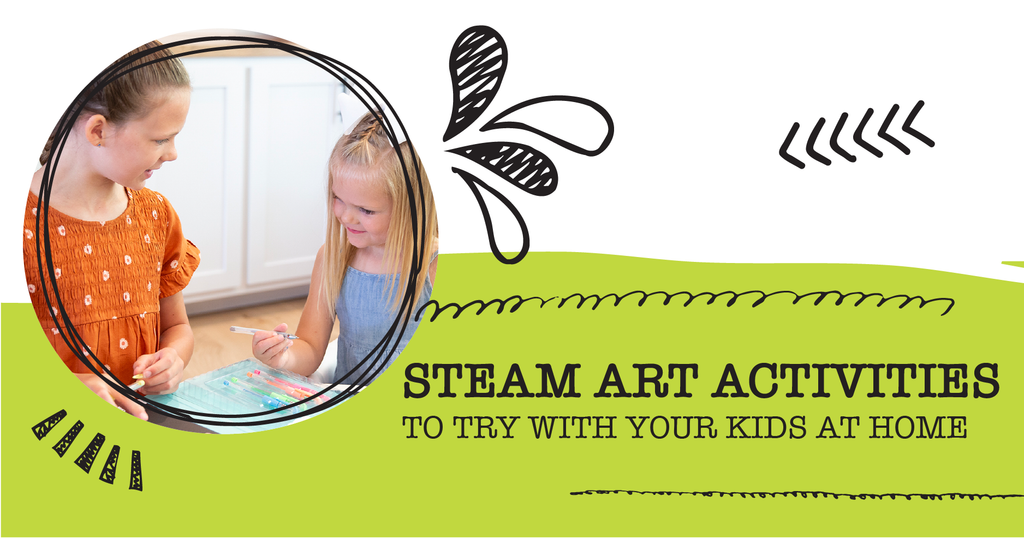 STEAM Art Activities to Try with Your Kids at Home