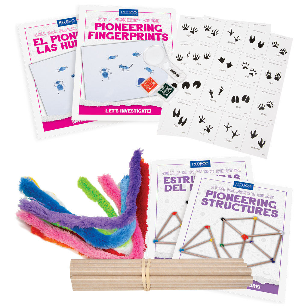 Pioneering Fingerprints materials and activity guides
