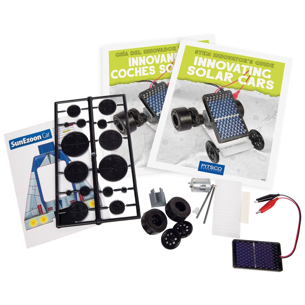 Innovating Solar Cars materials and activity guides.