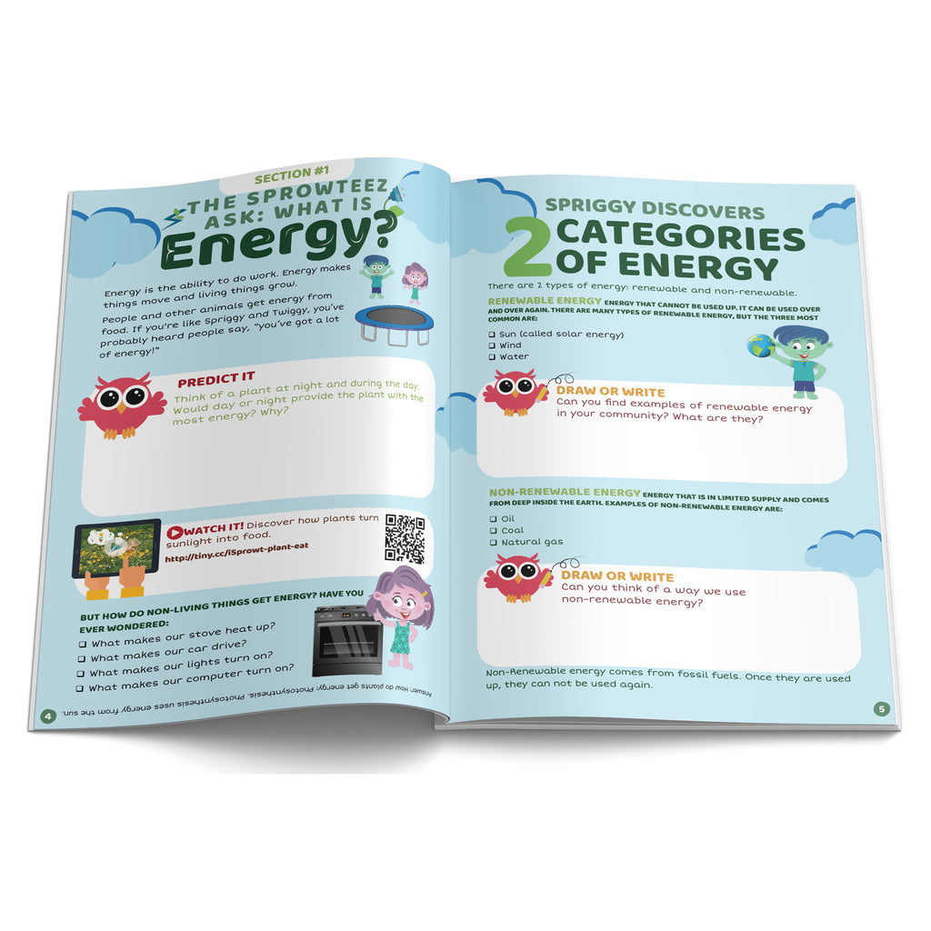 iSprowt Renewable Energy Kit booklet